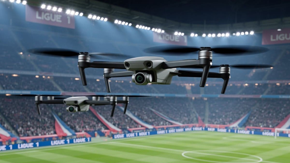 استخدام الطائرات المسيرة Drones لمراقبة حركة الجماهير