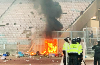 العنف في الملاعب في تونس