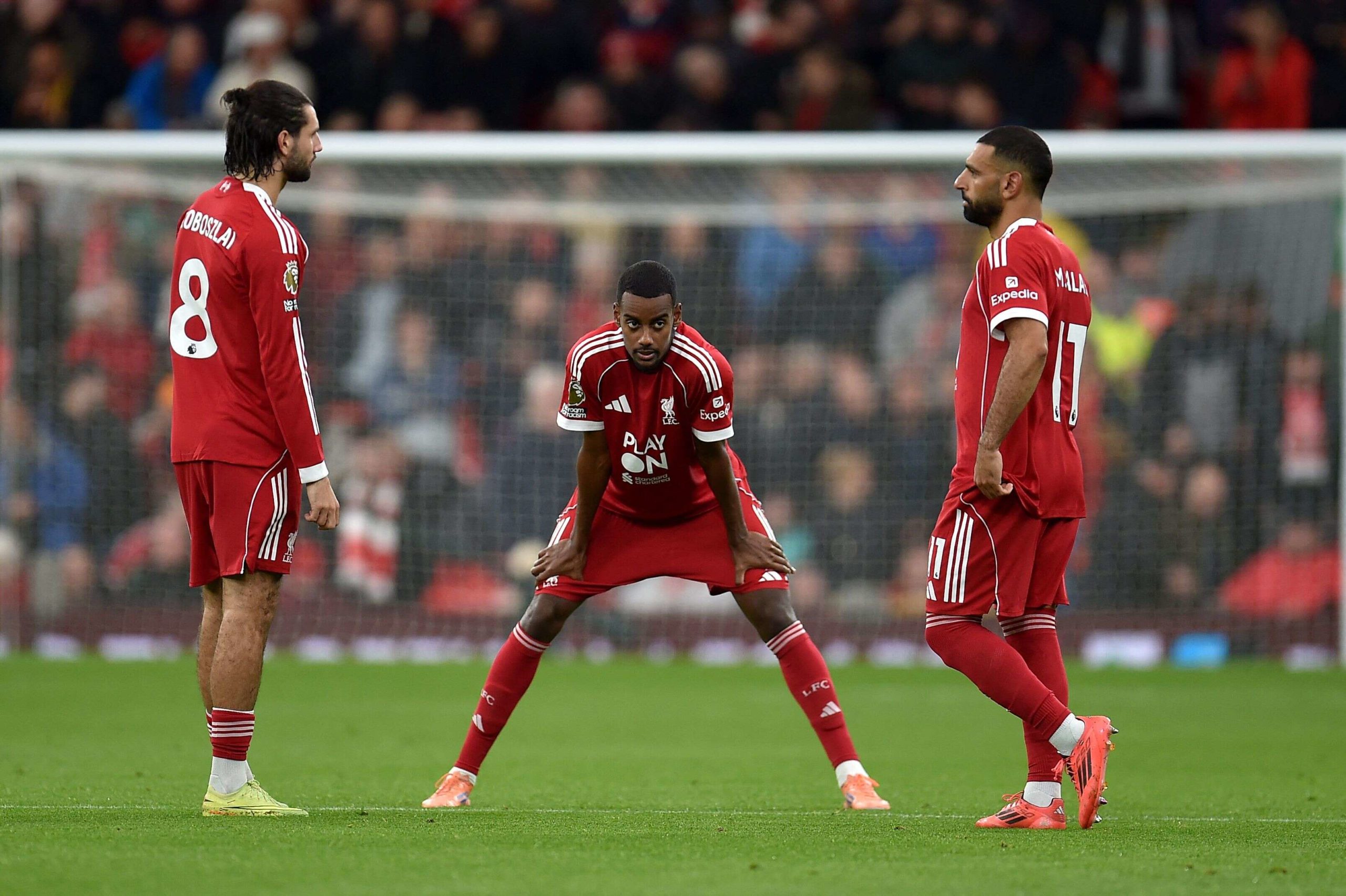 لاعبو ليفربول حامل لقب الدوري الإنجليزي