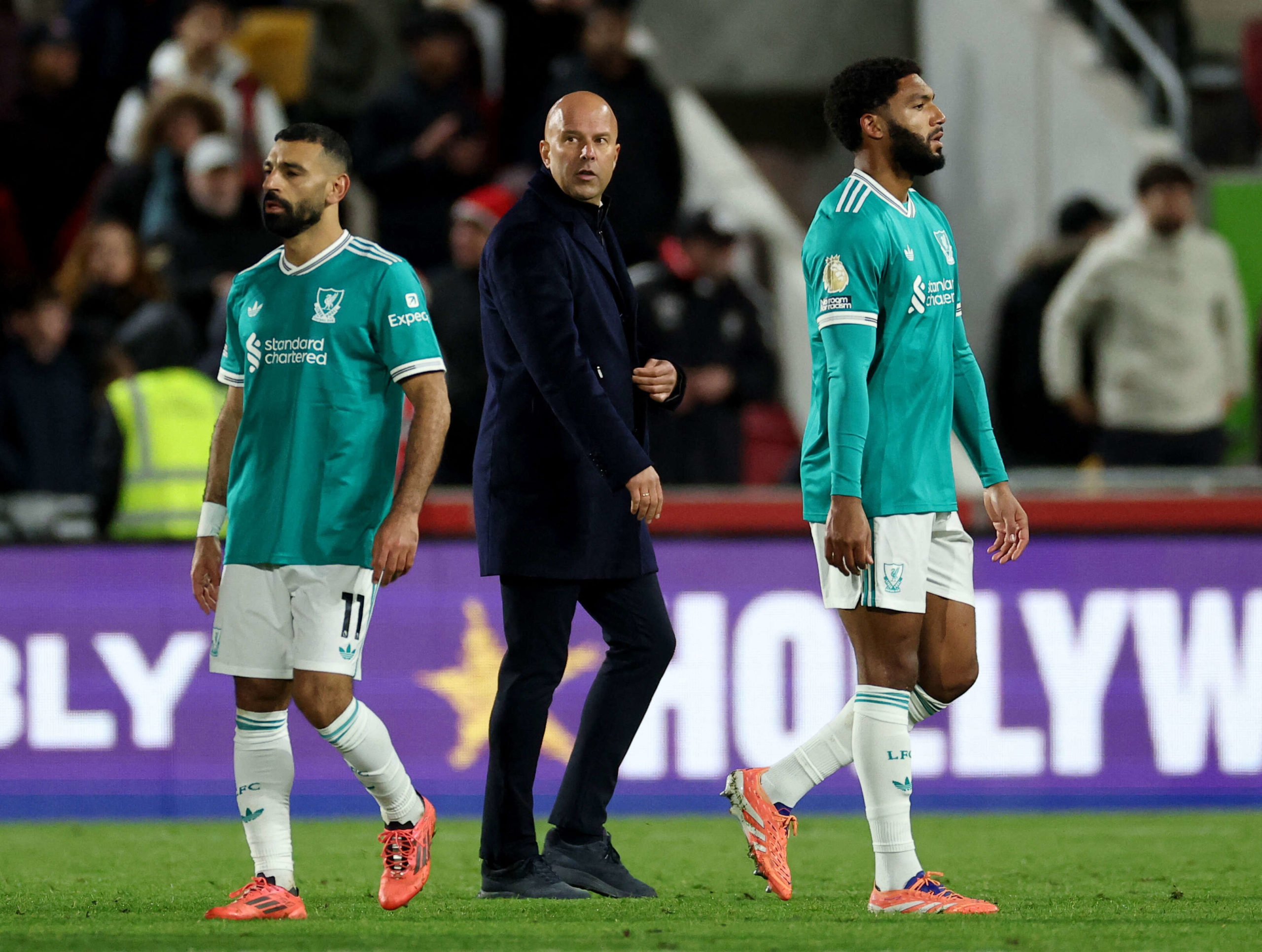 سلوت مندهش من تدني مستوى ونتائج ليفربول