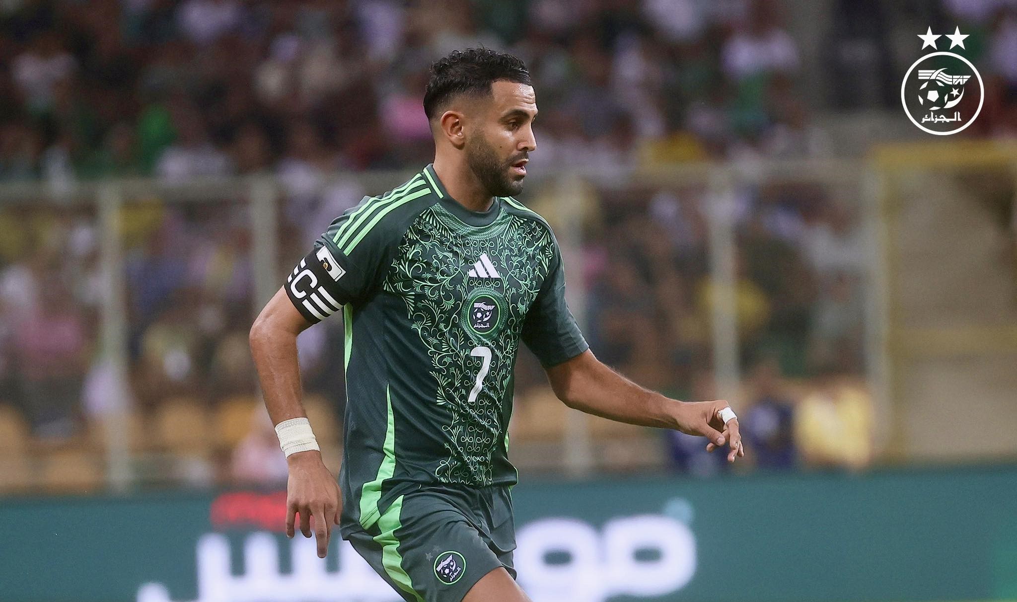 رياض محرز، قائد المنتخب الجزائري لكرة القدم