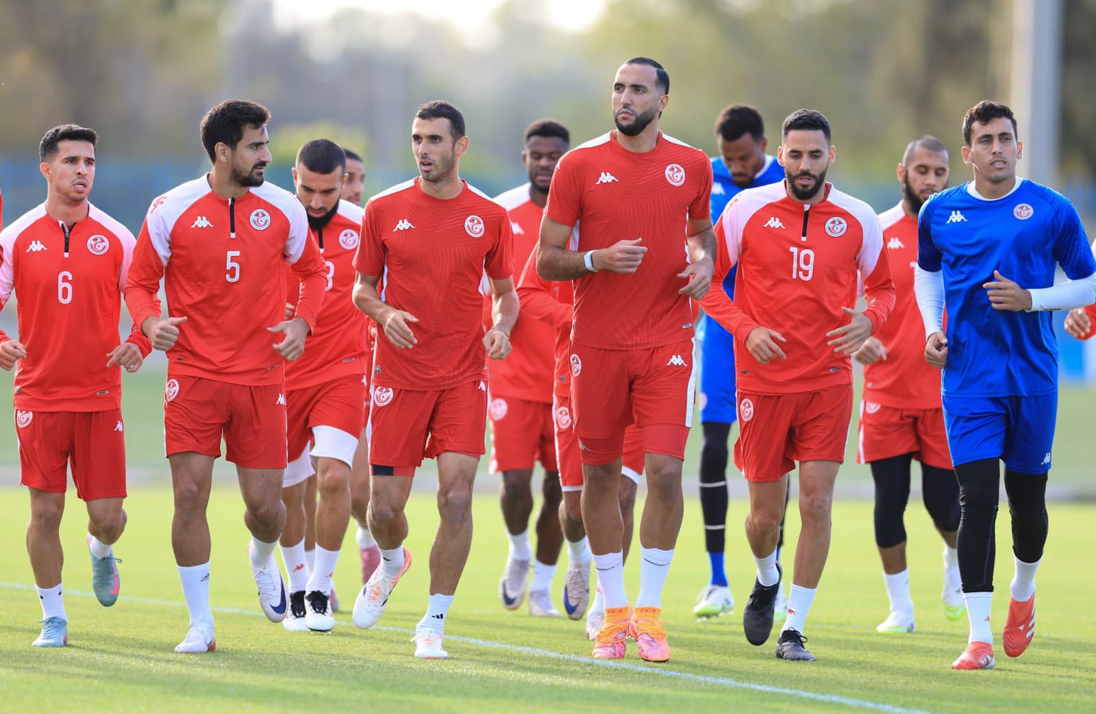 لاعبو منتخب تونس لكرة القدم