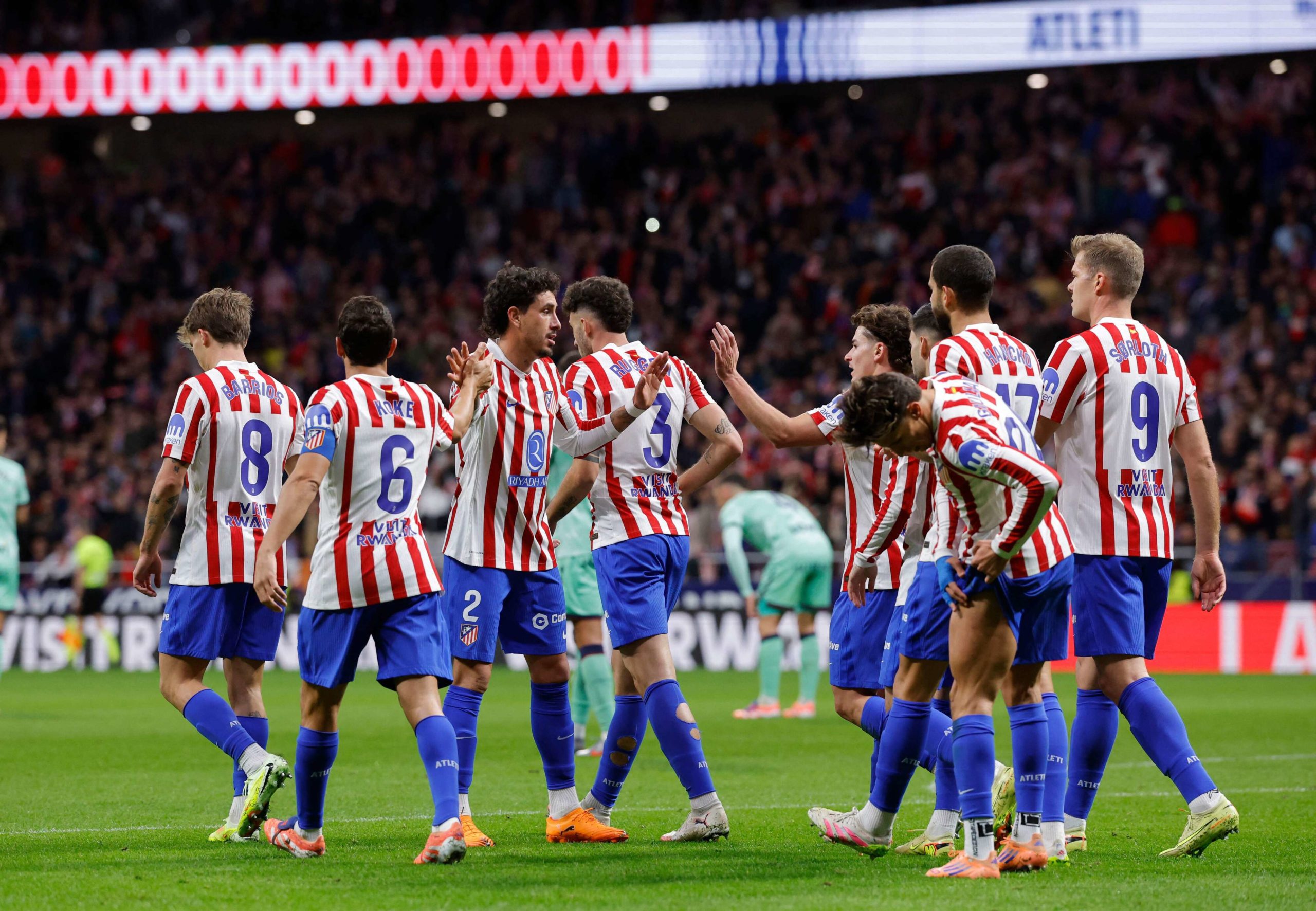 أتلتيكو مدريد رابع الدوري الإسباني لكرة القدم