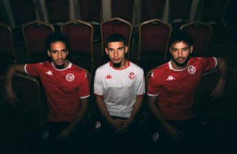 الغربي حنبعل الطالبي بالقميص الجديد للمنتخب التونسي