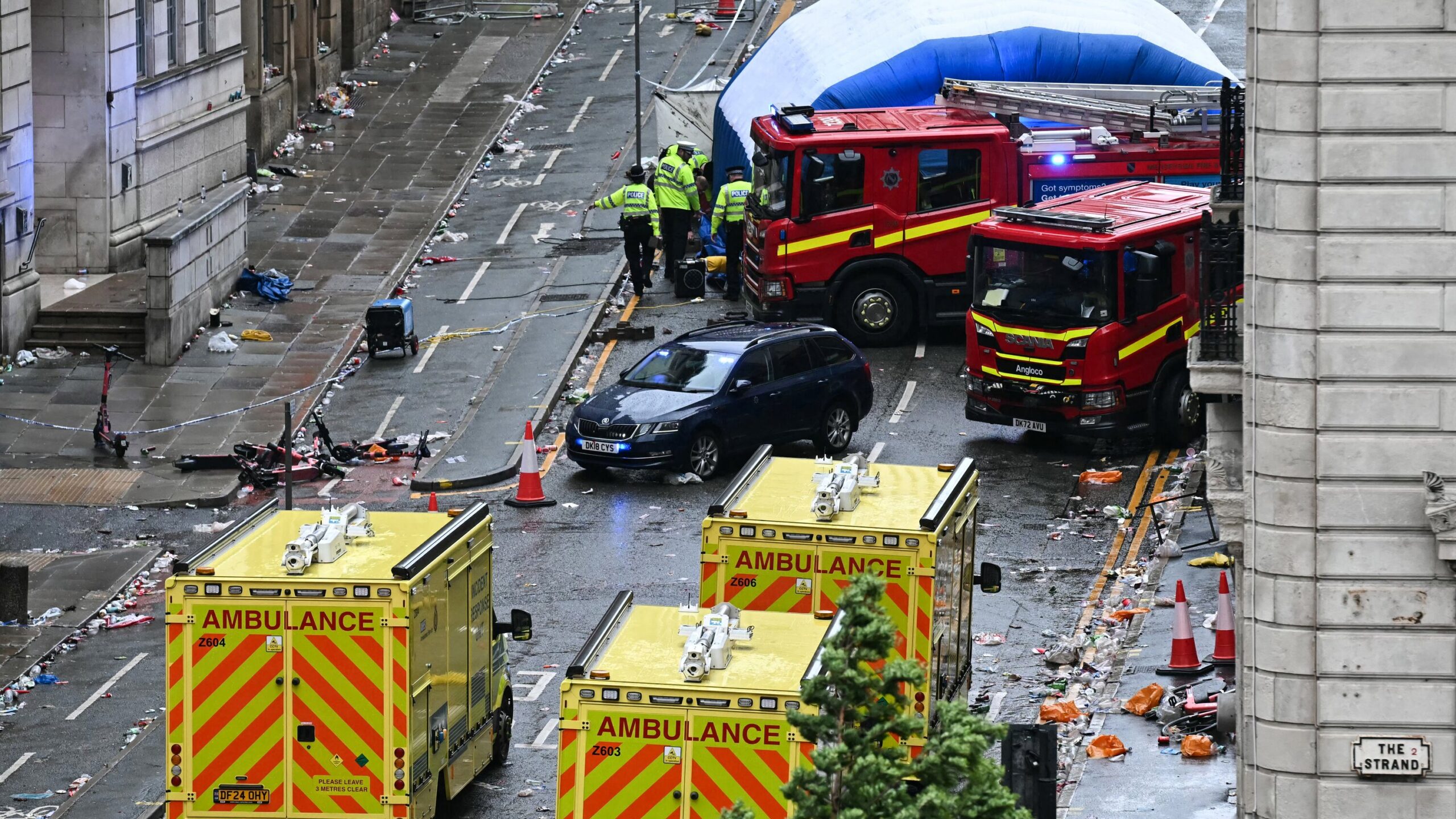 حادث دهس خلال احتفالات ليفربول