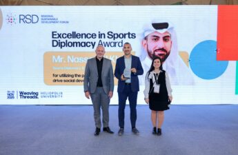 مؤسسة الجيل المبهر تحصد جائزة "التميز الرياضي" في المنتدى الإقليمي للتنمية المستدامة بمصر