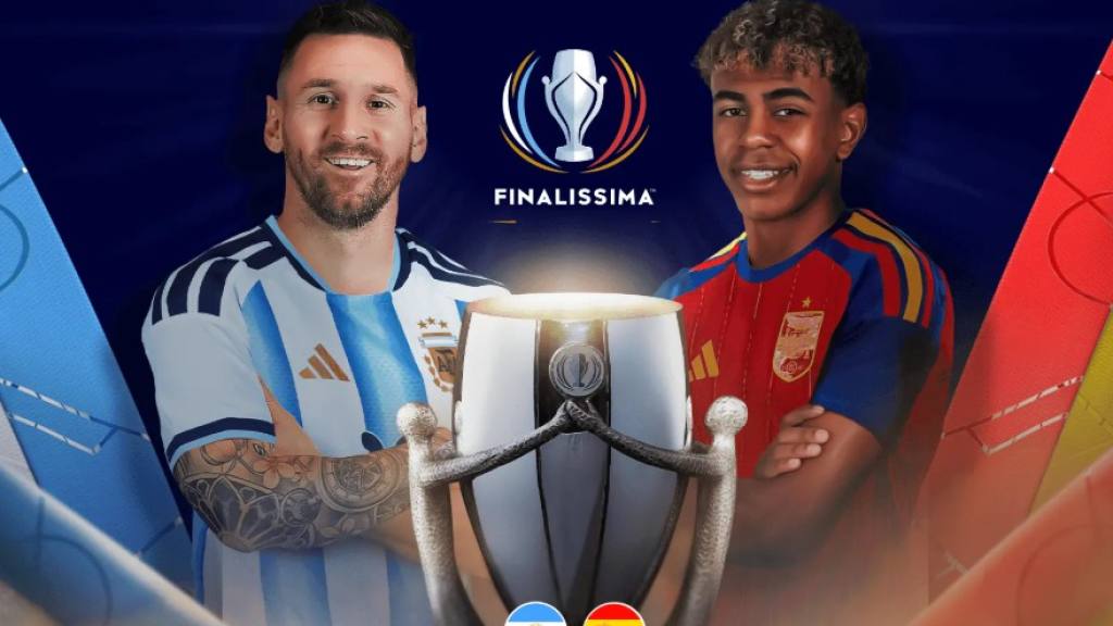 Finalísima، حيث تتواجه الأرجنتين مع إسبانيا