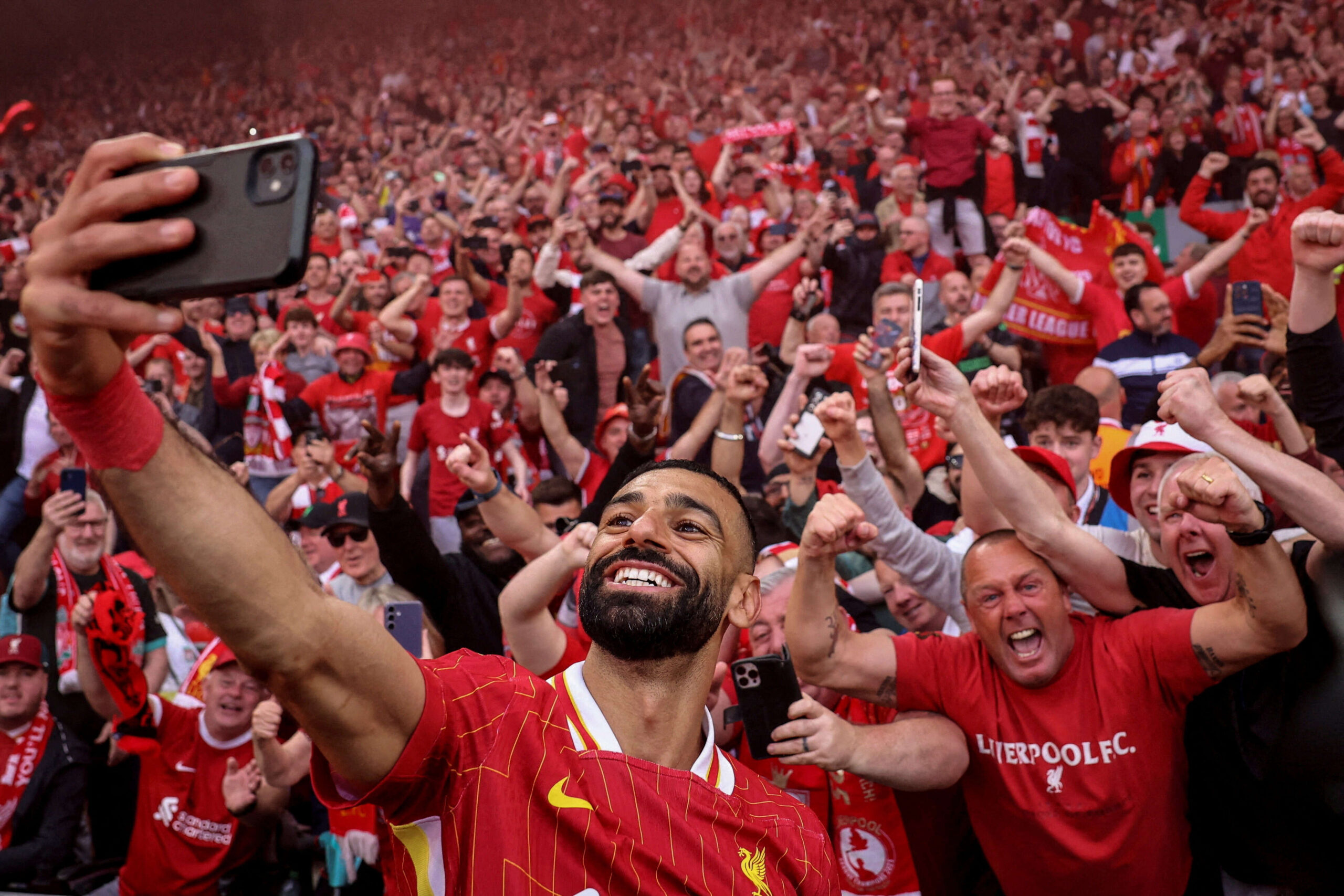 محمد صلاح نجم ليفربول الإنجليزي