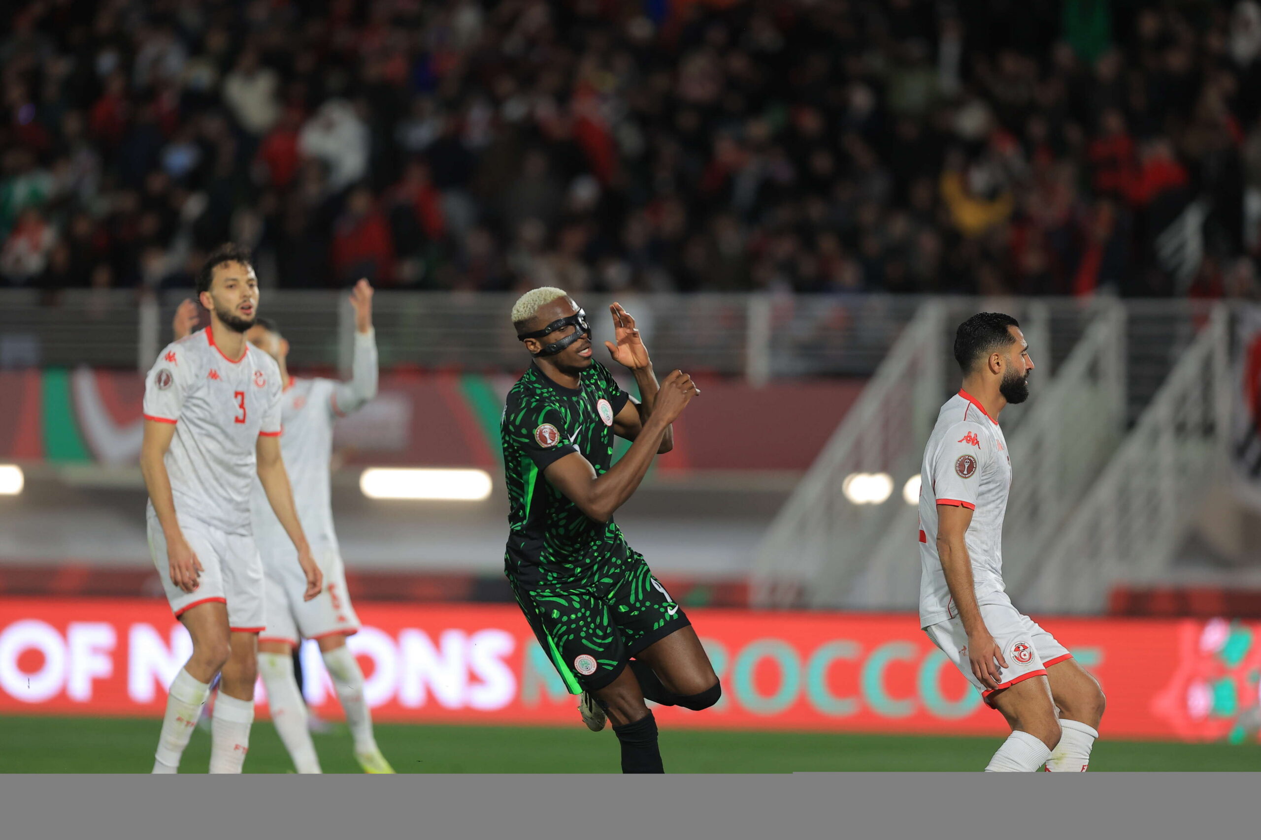 خسر منتخب تونس المباراة الماضية ضد نيجيريا
