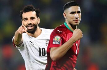 أشرف حكيمي ومحمد صلاح