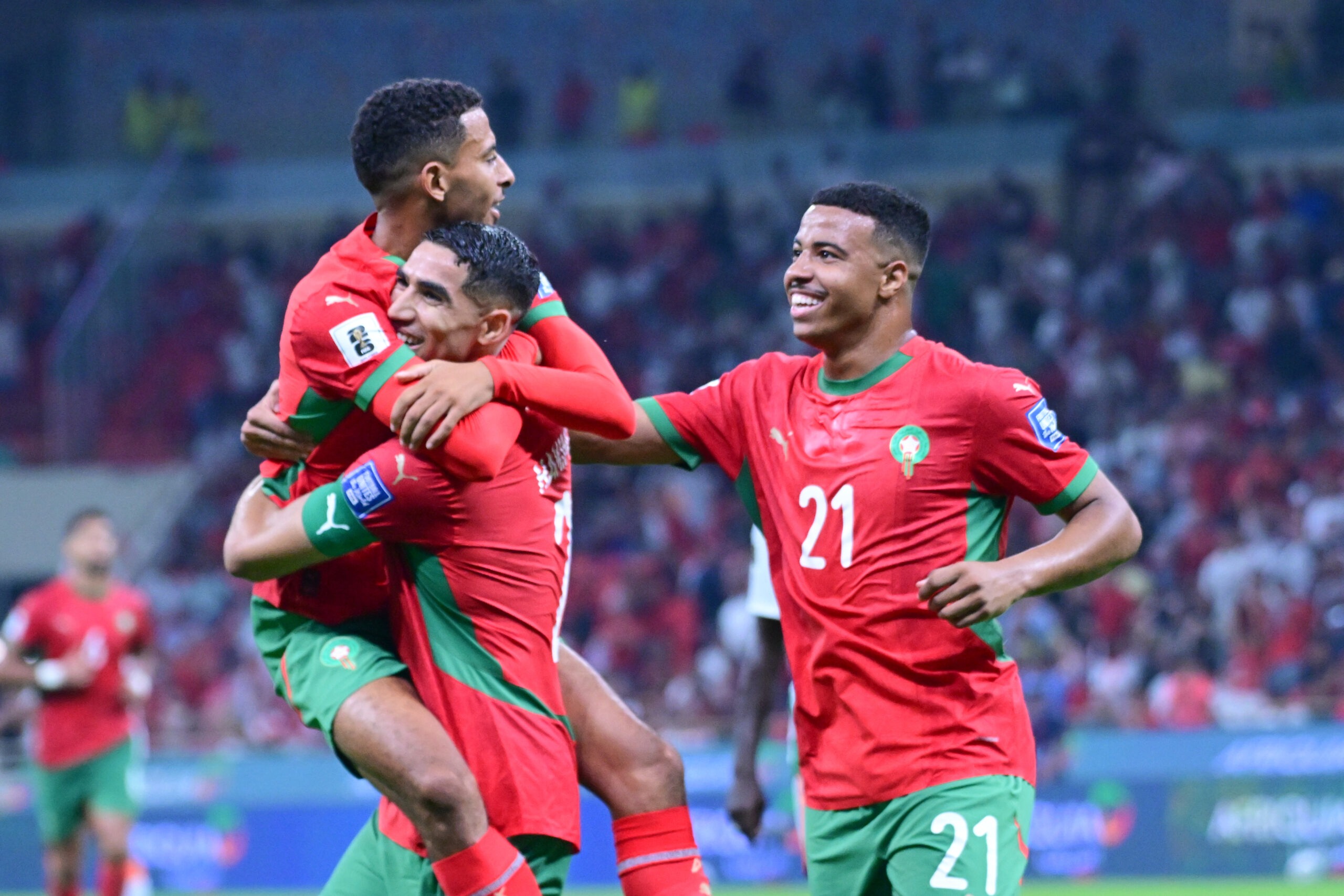 لاعبو منتخب المغرب
