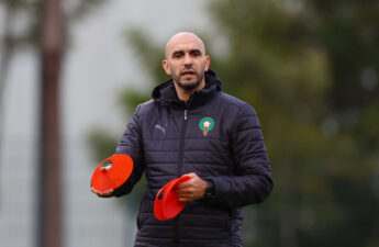 وليد الركراكي مدرب المغرب