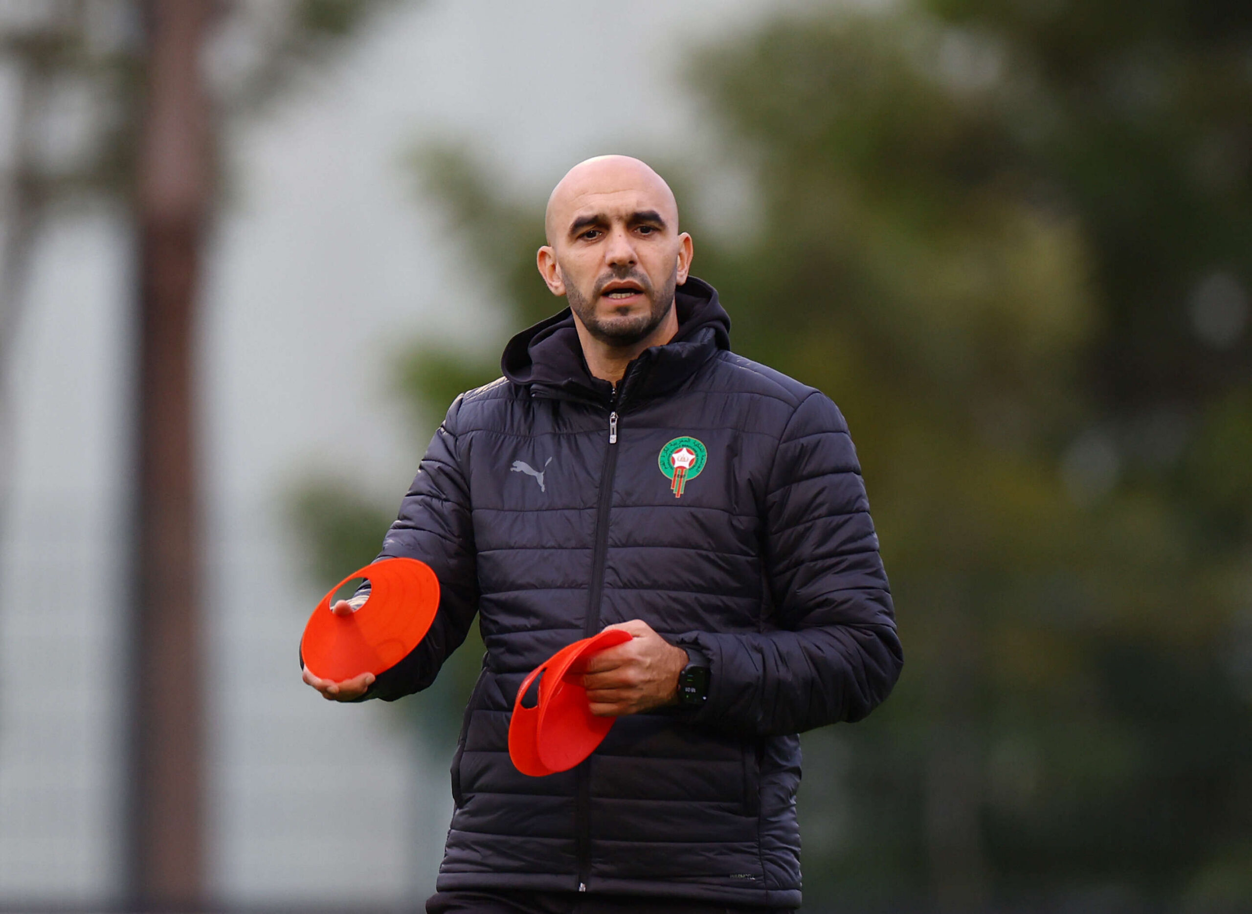وليد الركراكي مدرب المغرب