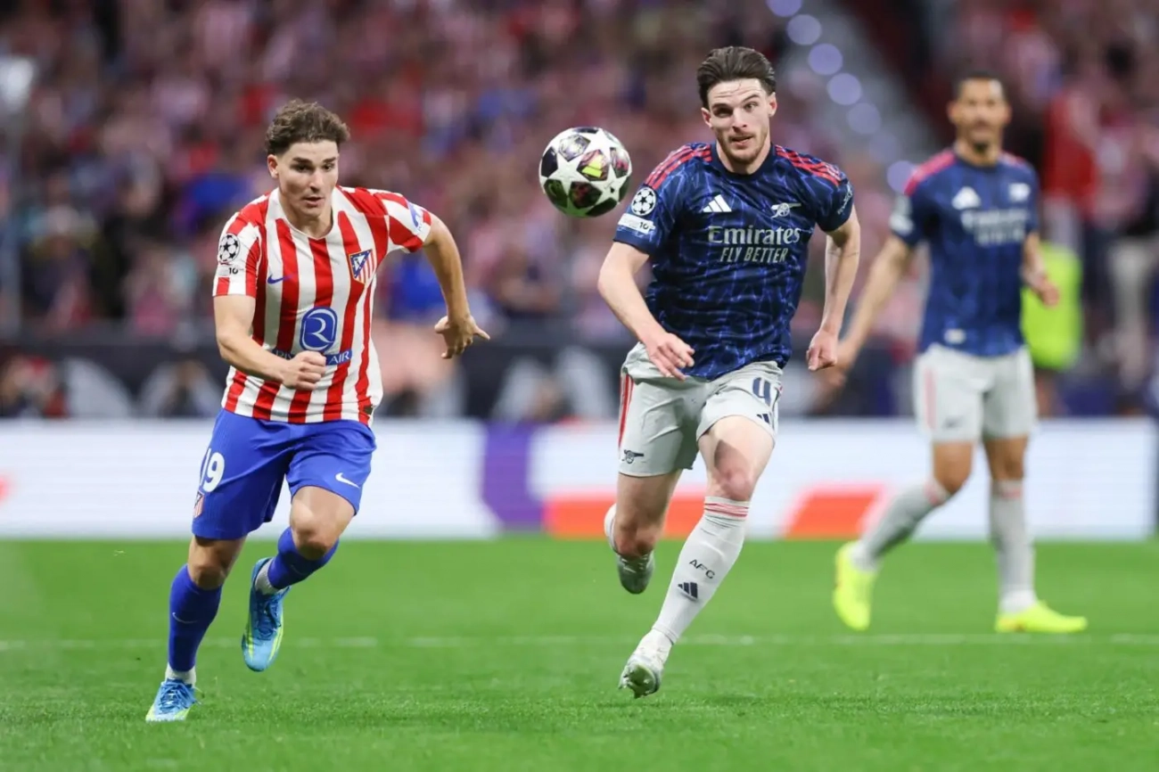 أرسنال الإنجليزي وأتلتيكو مدريد الإسباني