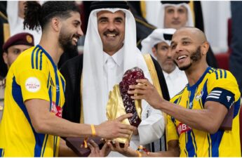 هاتريك براهيمي ورقم ساسي القياسي يمنحان الغرافة كأس قطر