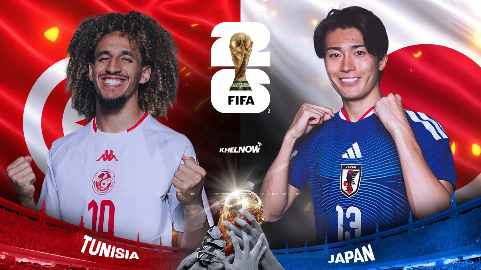 سيكون المنتخب التونسي مدعوّا لدى مواجهة المنتخب الياباني