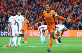 فيرجيل فان دايك، قائد المنتخب الهولندي ومدافع ليفربول الإنجليزي
