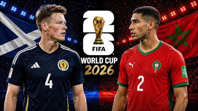 يلتقي المنتخب المغربي مع نظيره الاسكتلندي