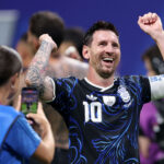 الأسطورة ليونيل ميسي، قائد منتخب الأرجنتين