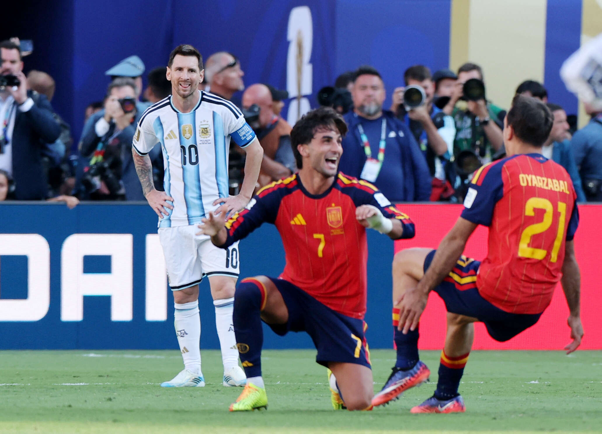 أحرز فيران توريس هدف التتويج للمنتخب الإسباني