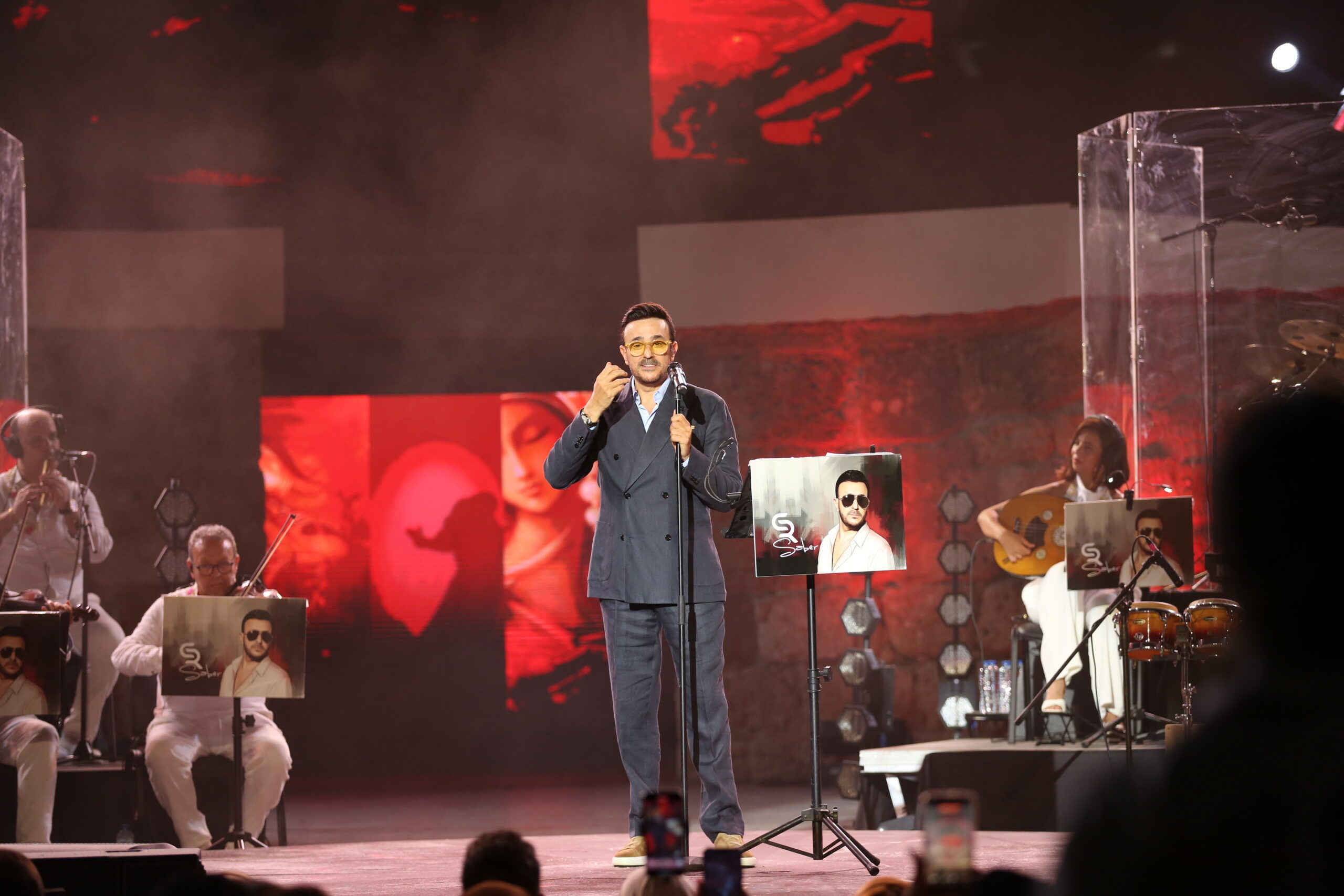 صابر الرباعي في افتتاح مهرجان قرطاج